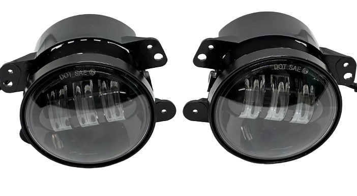 Комплект протитуманних LED фар AllLight FB-410 D=90/100мм (Renault, Citroen, Ford, Mitsubishi, Opel, Peugeot, Subaru) - зображення 4