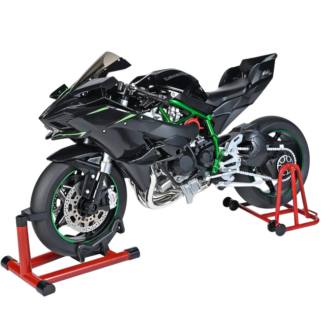 Коллекционная модель мотоцикла Kawasaki Ninja H2R 1:6 - Фото 3 Коллекционная модель мотоцикла Kawasaki Ninja H2R 1:6 - изображение 3