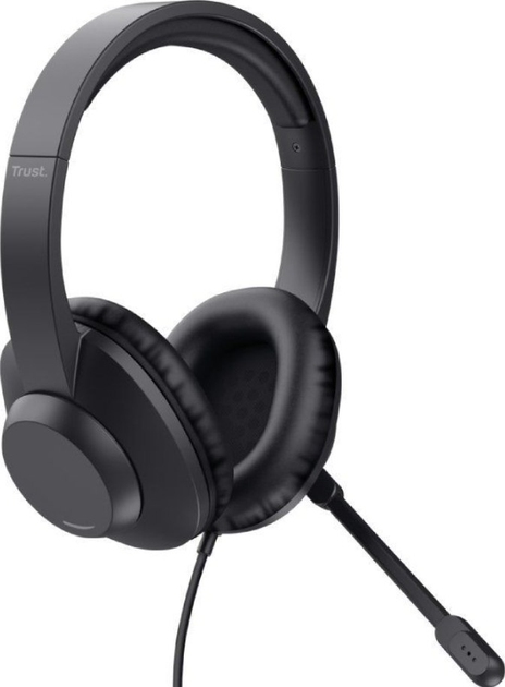 Słuchawki Trust Ayda Max USB Black (8713439254600) - obraz 3