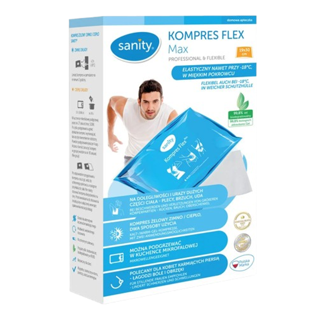 Гелевий компрес Sanity Flex Max 19 x 30 см (5907438902850) - зображення 3