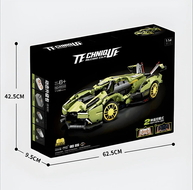Конструктор Technique Racing Car Lamborghini (49003) на 1148 деталей - Фото 4 Конструктор Technique Racing Car Lamborghini (49003) на 1148 деталей - изображение 4