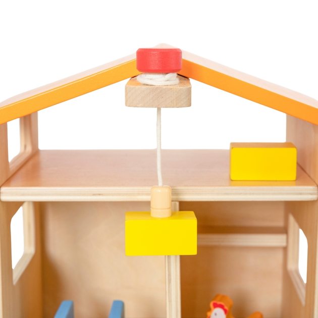 Drewniana farma Viga Dom farmera z ogródkiem i traktorem 21 element (6971608448041) - obraz 10