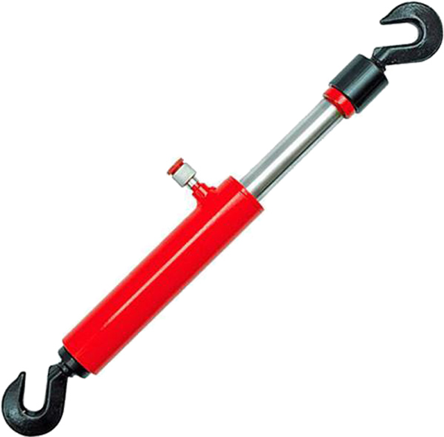 Стяжка гідравлічна VOREL з гачками 10 т 660 мм (80450_v) - зображення 1