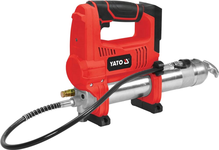 Smarownica YATO 600 cm³, akumulator. 18V, 62 MPa z giętkim aplikatorem - 76 cm (bez akumulatora) (YT-07021) - obraz 1