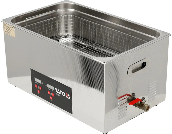 Myjka do warsztatu ultradźwiękowa YATO 480 W 22 l (YT-55801) - obraz 2