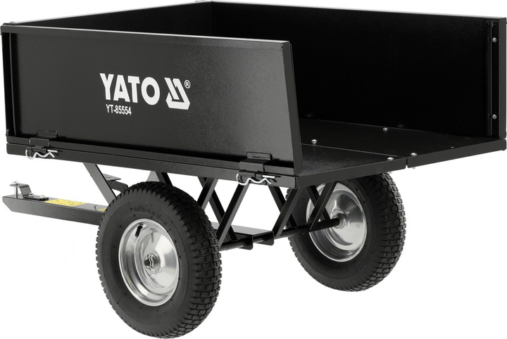 Przyczepa YATO 1-osiowa do traktorów (YT-85554) - obraz 2