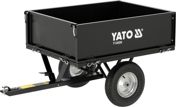 Przyczepa YATO 1-osiowa do traktorów (YT-85554) - obraz 1