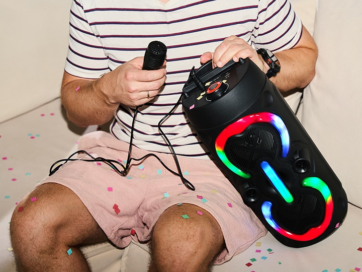 Портативна колонка Tracer Powervox P1 TWS BT 20W RGB Black (TRAGLO47687) - зображення 13