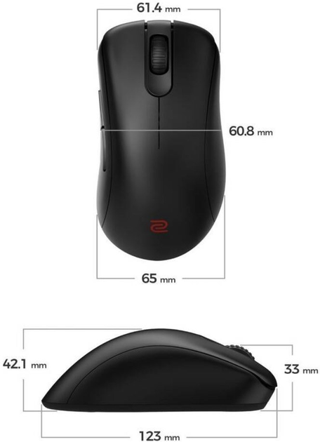 Mysz BENQ Zowie GEAR EC2-DW Wireless Black (9H.N4VBE.A2E) - obraz 7