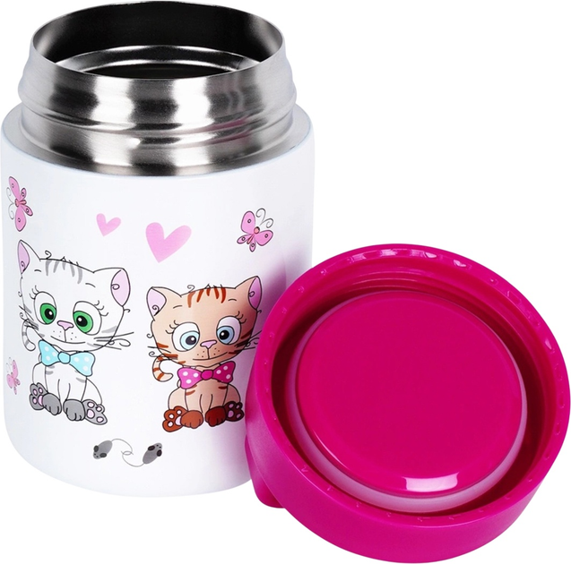 Termos obiadowy Orion Kotek stalowy 480 ml (8592381174750) - obraz 2