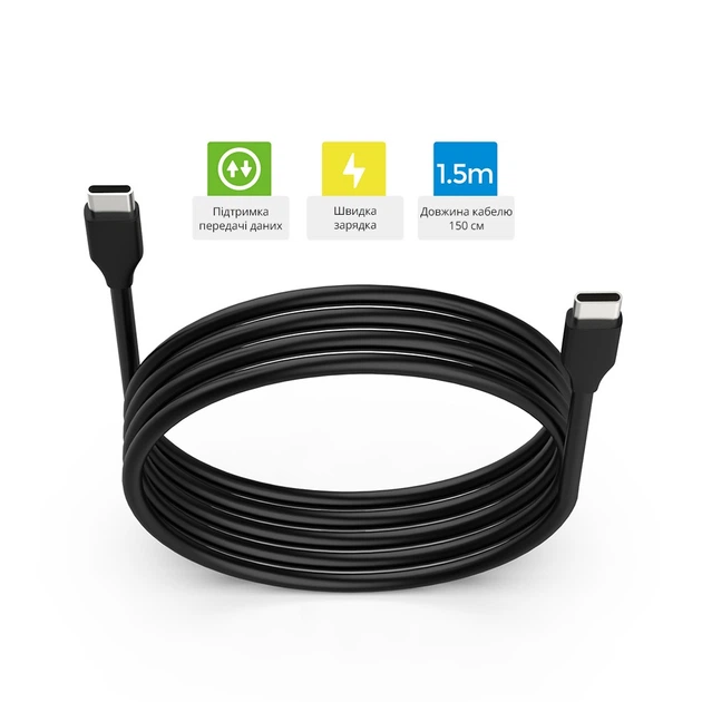 Зарядный кабель передачи данных DOBE 1.5м USB Type-C / USB Type-C для устройства дистанционной игры PlayStation Portal / геймпада DualSense консоли Sony PS5 | PS5 Slim | PS5 Pro / Microsoft Wireless Controller Xbox Series X|S / Nintendo Switch (OLED) - Фото 2 Зарядный кабель передачи данных DOBE 1.5м USB Type-C / USB Type-C для устройства дистанционной игры PlayStation Portal / геймпада DualSense консоли Sony PS5 | PS5 Slim | PS5 Pro / Microsoft Wireless Controller Xbox Series X|S / Nintendo Switch (OLED) - изображение 2