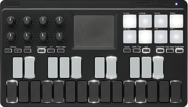 MIDI-клавиатура KORG NANOKEY-ST STUDIO - Фото 1 MIDI-клавиатура KORG NANOKEY-ST STUDIO - изображение 1