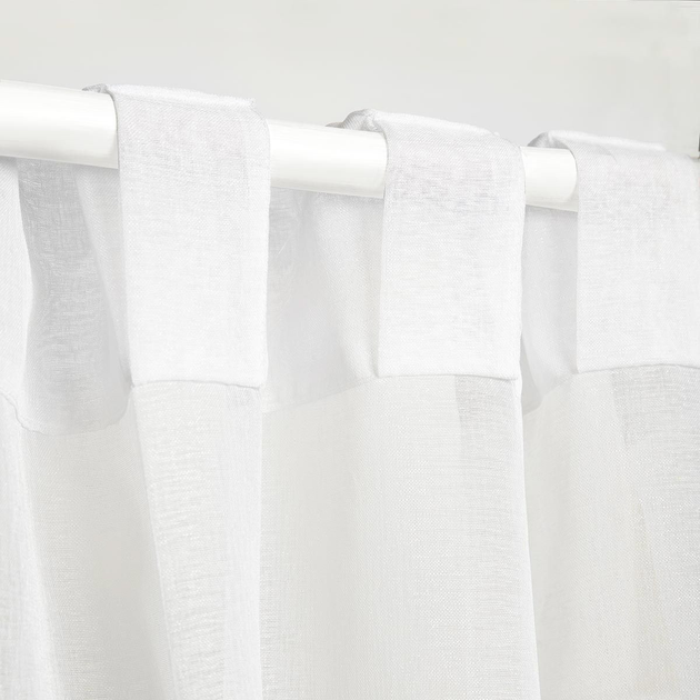 Фіранка Homla Adi з помпонами Біла 140x250 см (5902869985205) - зображення 9