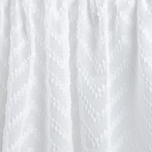 Фіранка Homla Mira з тисненням біла 140x250 cм (5906496742460) - зображення 1