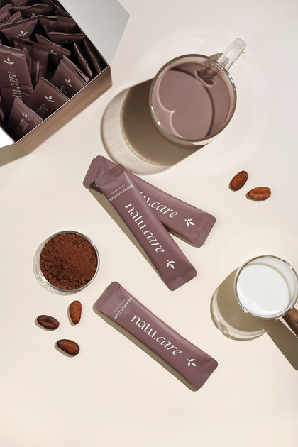 Suplement diety Natu.Care Collagen Premium 5000 mg 30 saszetek Kakao (5905072809610) - obraz 3