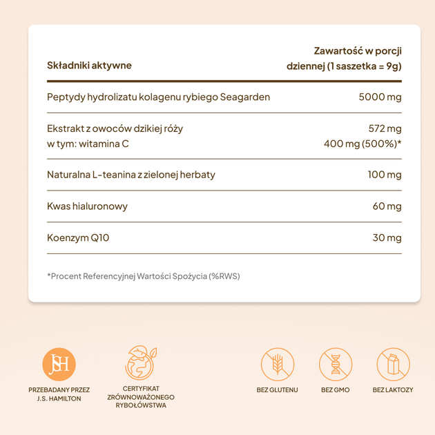 Suplement diety Natu.Care Collagen Premium 5000 mg 30 saszetek Kakao (5905072809610) - obraz 11