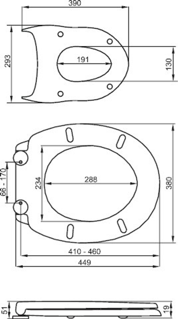 Deska sedesowa Fala Slim 2w1 75467 - obraz 11