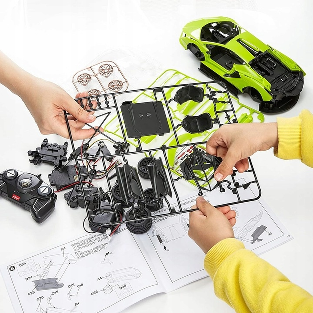 Гоночний автомобіль на радіокеруванні Rastar Lamborghini Sian R/C 1:18 (6930751319301) - зображення 8