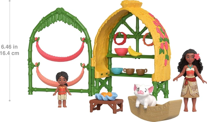 Игровой набор Моана 2 Симеа Moana & Simea Village Home Mattel - изображение 2