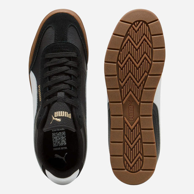 Жіночі кеди низькі Puma Super Turino 40261202 40.5 (7UK) Чорні (4069156572461) - зображення 5