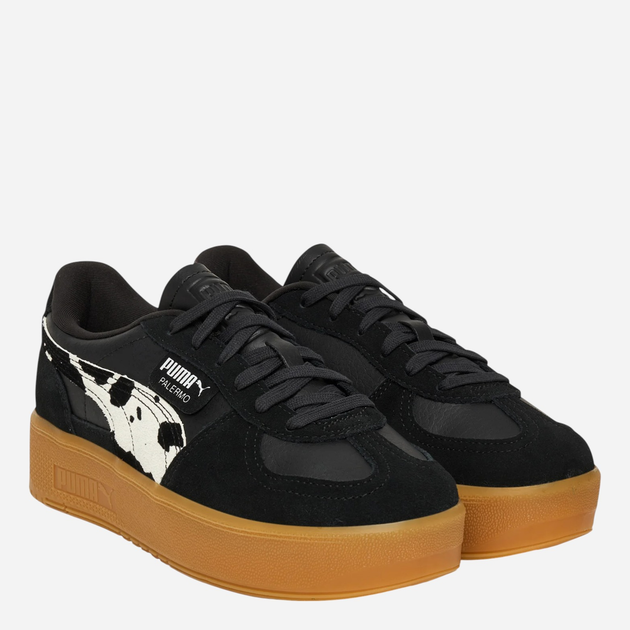 Жіночі кеди низькі Puma Palermo Elevata Wild Instinct Wns 40334502 40 (6.5UK) Чорні (4069156956469) - зображення 2