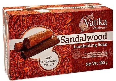 Мыло с экстрактом сандала - Dabur Vatica Natural Luminating Soap 100g (1334187-237639505-2) - Фото 1 Мыло с экстрактом сандала - Dabur Vatica Natural Luminating Soap 100g (1334187-237639505-2) - изображение 1