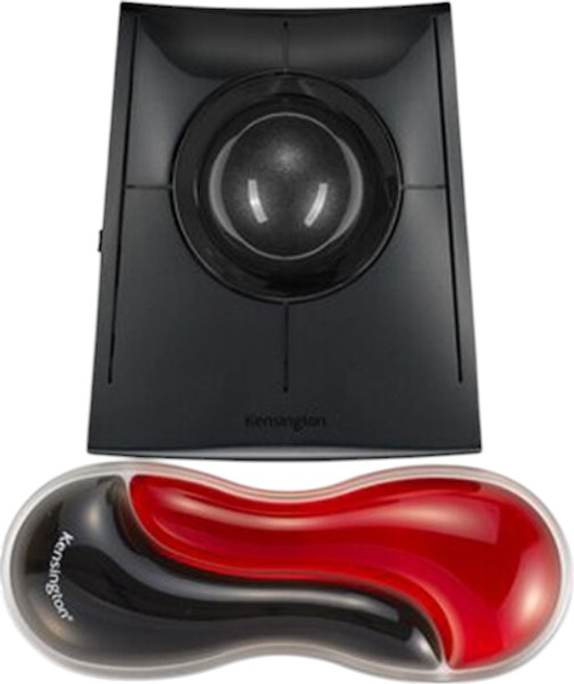 Підставка під зап'ястя Kensington Slim Duo Gel Mouse Wrist Rest Red (K62440WW) - зображення 3