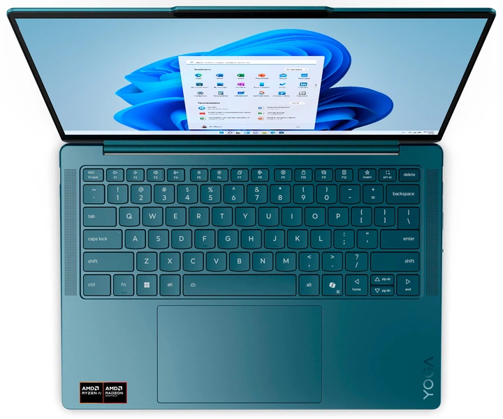 Ноутбук Lenovo Yoga Slim 7 14AKP10 (83JY0074PG) Tidal Teal – фото