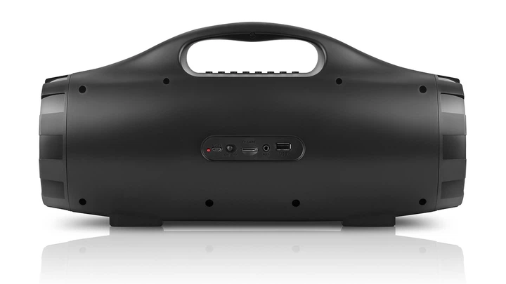 Колонка REAL-EL X-731 Black (18Вт,Bluetooth, FM, USB,microSD,AUX,3600mA*) - Фото 9 Колонка REAL-EL X-731 Black (18Вт,Bluetooth, FM, USB,microSD,AUX,3600mA*) - изображение 9