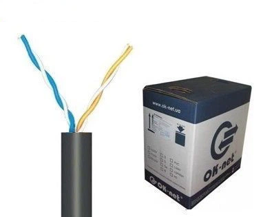 Патч корд LAN КПП-ВП 100 2х2х050 UTP-cat5 Бухта 500м (0_74921) - изображение 2