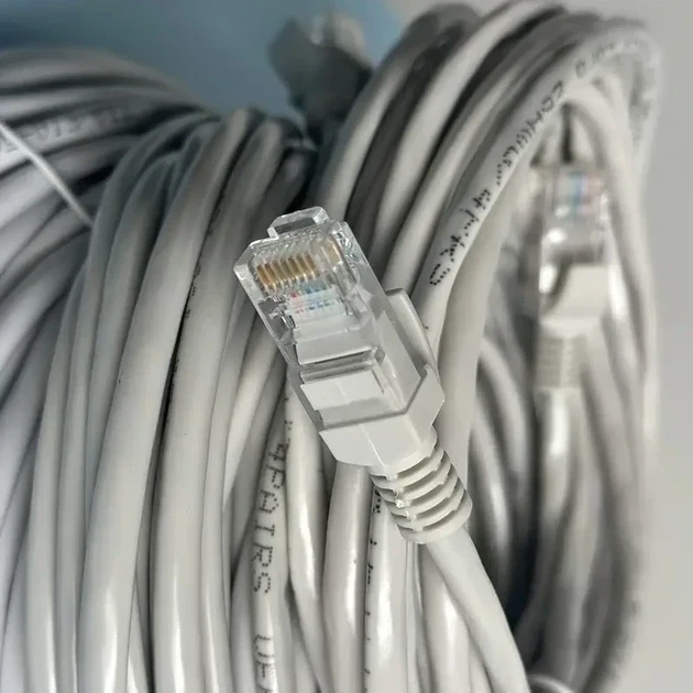 Патч Корд LAN 10 метр Кабель для роутера CAT5e UTP RJ45 (0_30003) - Фото 1 Патч Корд LAN 10 метр Кабель для роутера CAT5e UTP RJ45 (0_30003) - изображение 1