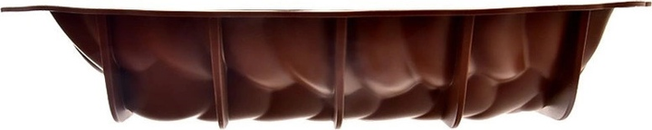 Forma do pieczenia chałki Orion Silline silikonowa brązowa 41 cm (8592381183707) - obraz 3