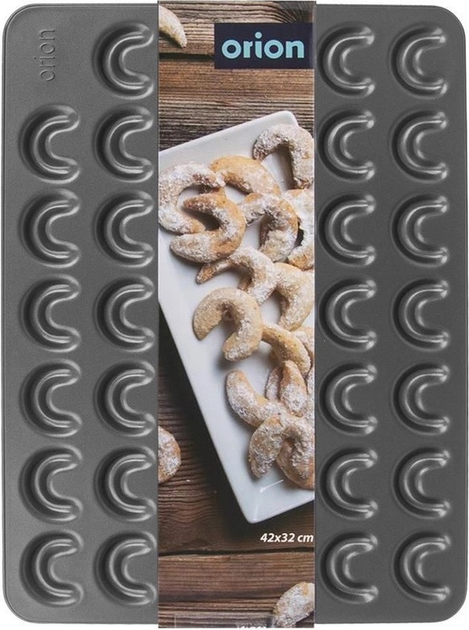 Форма для печива Orion сталева рогалики 42 x 32 см (8592381161507) - зображення 2