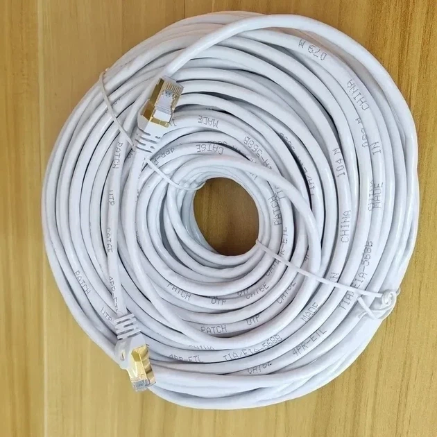 Патч Корд LAN Кабель от роутера 110м CAT5e UTP RJ45 (0_32219) - Фото 2 Патч Корд LAN Кабель от роутера 110м CAT5e UTP RJ45 (0_32219) - изображение 2