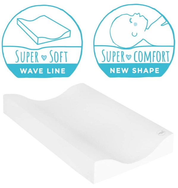 Матрац сповивальний Ceba Baby м'який Cosy Fluffy Puffy Bart 48 x 70 см (5907672337234) - зображення 4