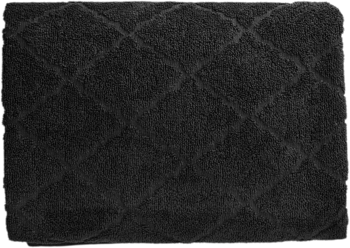 Рушник Homla Samine бавовняний з марокканською конюшиною чорний 70x130 см (5902869997574) - зображення 4