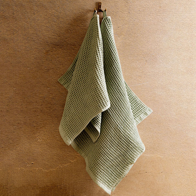 Рушник Homla Vaffel фісташковий 70x130 см (5904183842158) - зображення 5