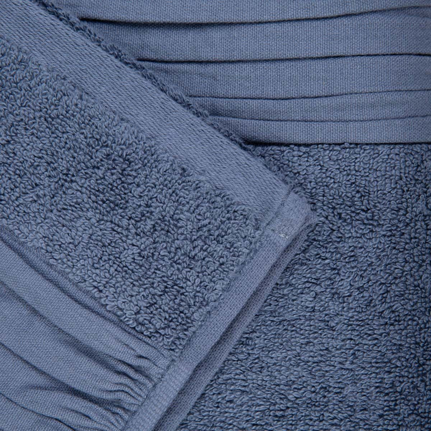 Рушник Homla Meride бавовняний синій 70x130 см (5904183862521) - зображення 3