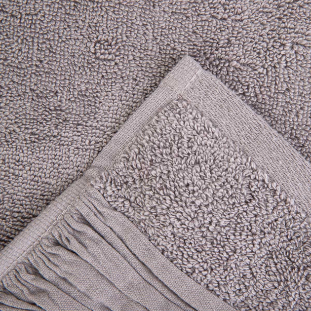 Рушник Homla Meride бавовняний сірий 70x130 см (5904183862569) - зображення 3