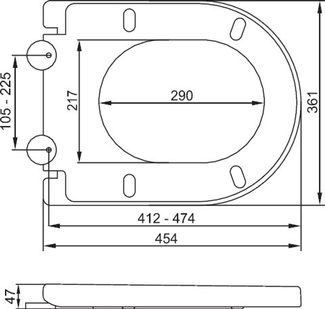Deska sedesowa Fala 2w1 75472 - obraz 11
