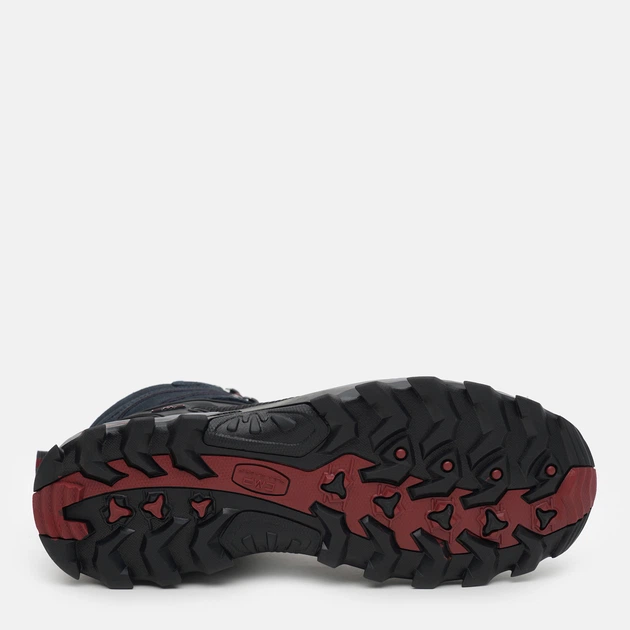 Мужские демисезонные ботинки для треккинга с мембраной кожаные CMP Rigel Mid Trekking Shoes Wp 3Q12947-62BN 40 (7.5US) 26.3 см Asphalt-Syrah (8055199862641) - изображение 7