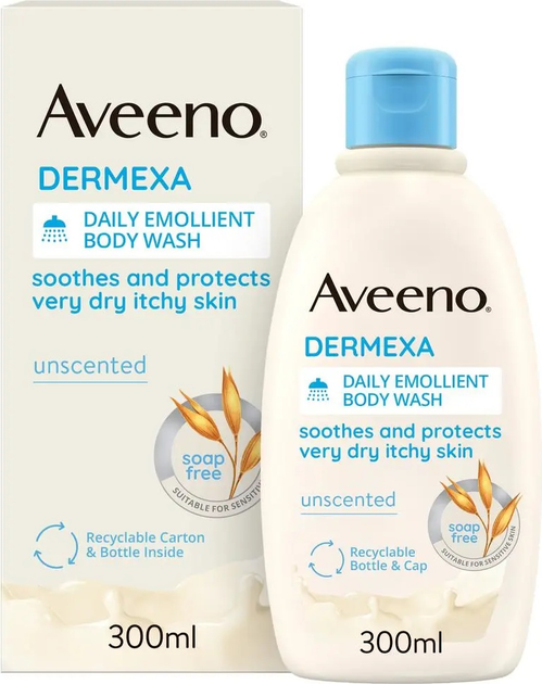 Гель для душу Aveeno Dermexa емолентний 300 мл (3574661810768) - зображення 3