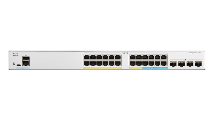 Switch Cisco Catalyst 1300 24-Port Switch  (C1300-24MGP-4X) - obraz 2