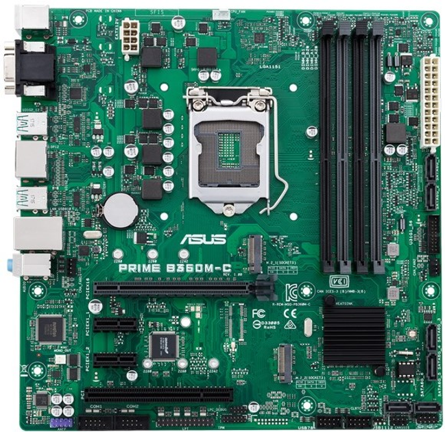 Материнская плата Asus Prime B360M-C (s1151, Intel B360, PCI-Ex16 ...