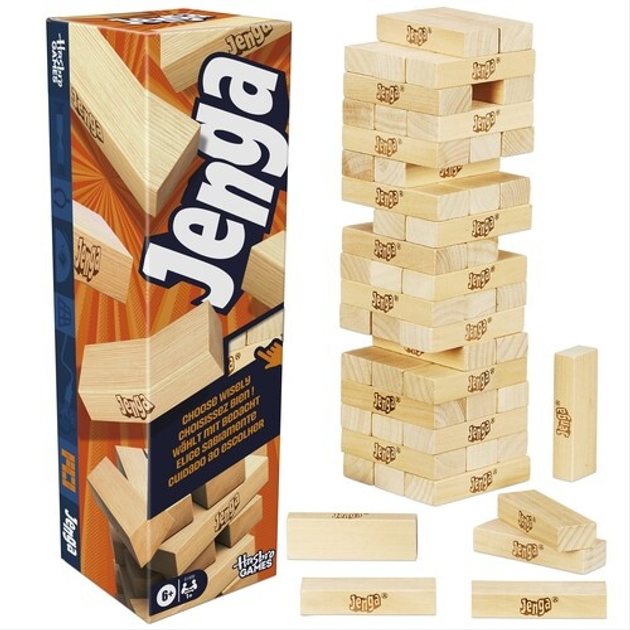 Gra planszowa Hasbro Jenga (5010996295804) - obraz 3