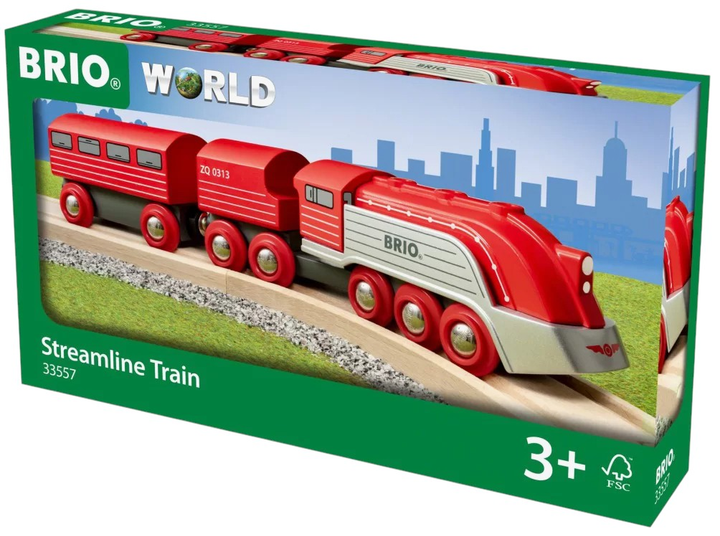 Поїзд для залізниці Brio 33557 Streamline (7312350335576) - зображення 1