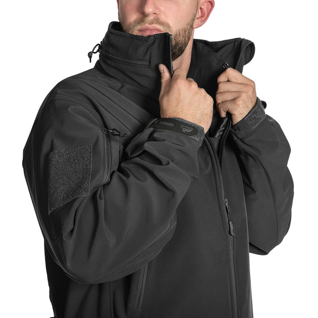 Куртка Helikon Gunfighter Softshell Shark Skin Windblocker, Shadow Grey, XL - изображение 2