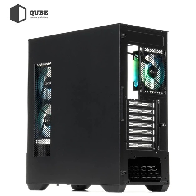 Корпус QUBE FORT ARGB Black (FORT_GBNU3) - Фото 10 Корпус QUBE FORT ARGB Black (FORT_GBNU3) - изображение 10
