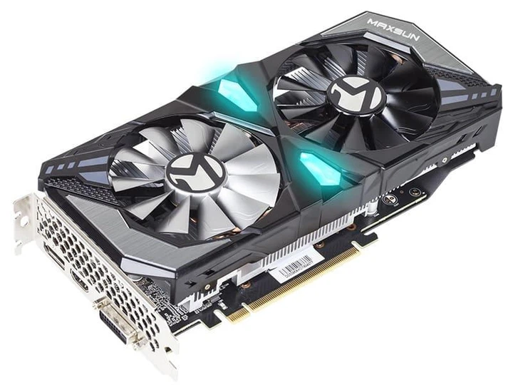 Видеокарта Maxsun GTX 1660 Super 6Gb V1 Terminator (MS-GEFORCE GTX1660 Super TERMINATOR 6G) ( Б/у - изображение 2