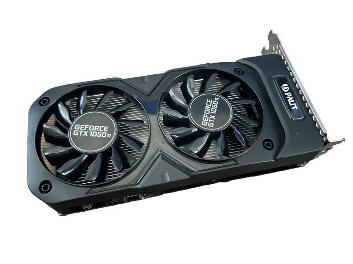 Видеокарта Palit GeForce GTX 1050 Ti Dual OC 4GB GDDR5 (NE5105TS18G1-1071D) - Б/У - изображение 2